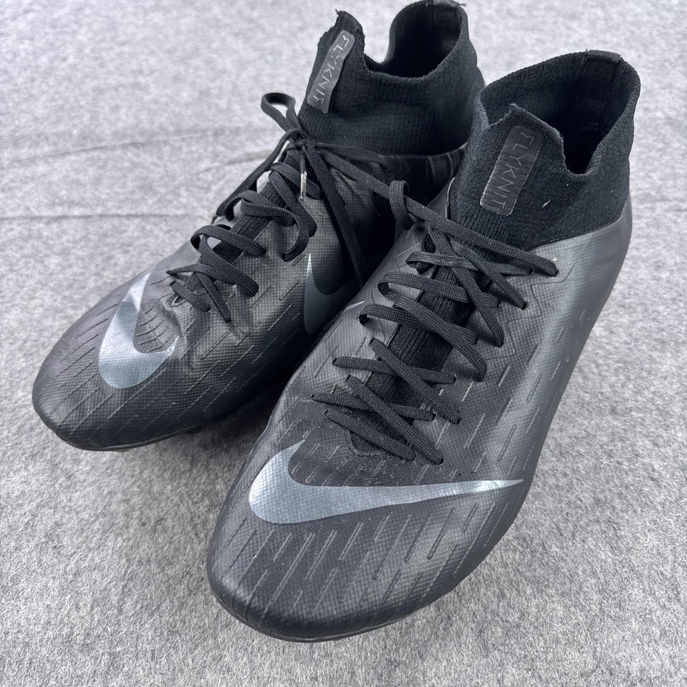 Nike Mercurial Superfly 6 Pro FG Soccer Shoes Mens Size 10.5 Black AH7368-001